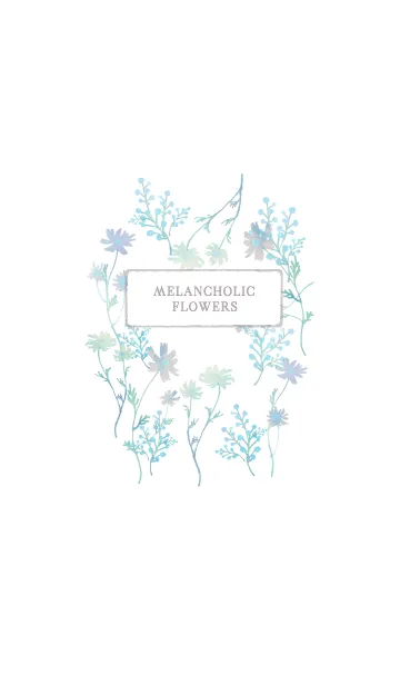 [LINE着せ替え] Melancholic Flowers 5の画像1