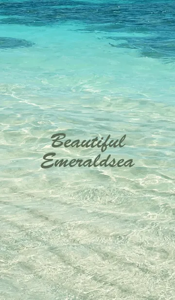 [LINE着せ替え] -Beautiful Emeraldsea- MEKYM 6の画像1