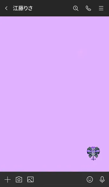 [LINE着せ替え] Simple ribbon 10000010の画像3