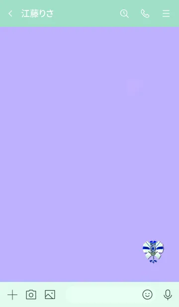 [LINE着せ替え] Simple ribbon 10000016の画像3