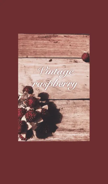 [LINE着せ替え] Vintage raspberryの画像1