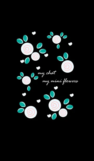 [LINE着せ替え] My chat my mini flowers 7の画像1