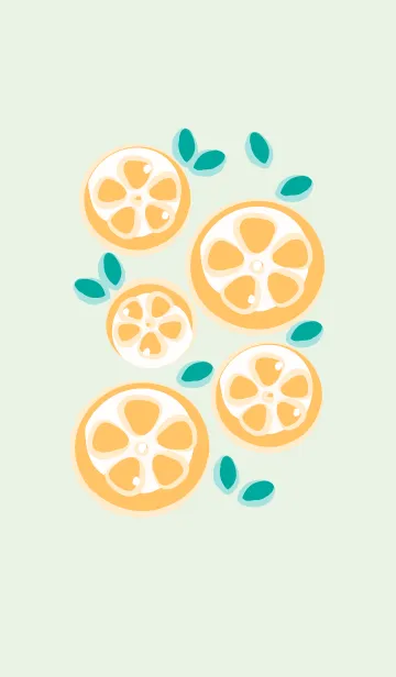 [LINE着せ替え] Sliced lemon theme 40の画像1