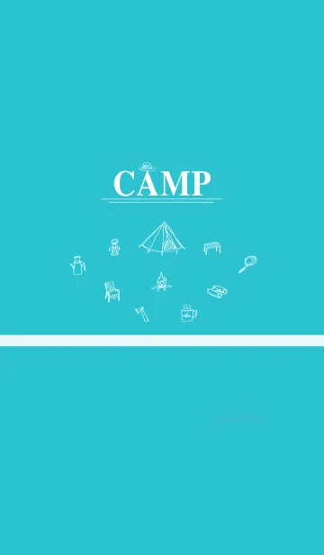 CAMP turquoise blueの着せ替えメイン画像