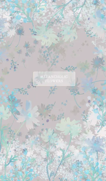 [LINE着せ替え] Melancholic Flowers 7の画像1
