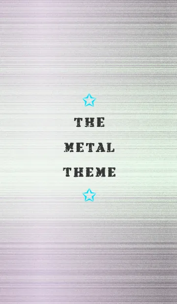 [LINE着せ替え] ザ メタル 23の画像1