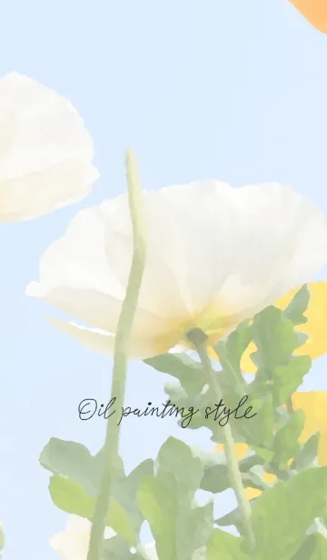 [LINE着せ替え] 油絵風のきせかえ1の画像1