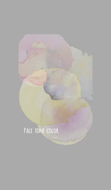 [LINE着せ替え] ダークグレー : ペールトーンの着せ替えの画像1