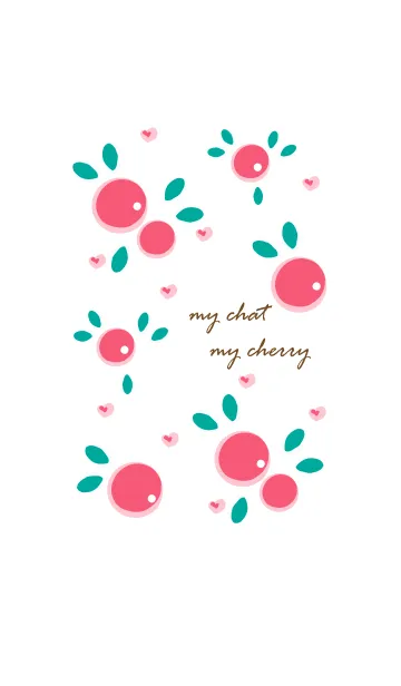 [LINE着せ替え] My chat my cherry 7の画像1