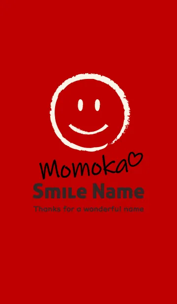 [LINE着せ替え] Smile Name ももかの画像1