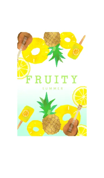 [LINE着せ替え] FRUITY SUMMER 01の画像1