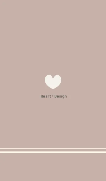 [LINE着せ替え] Heart / Design -Bear-の画像1