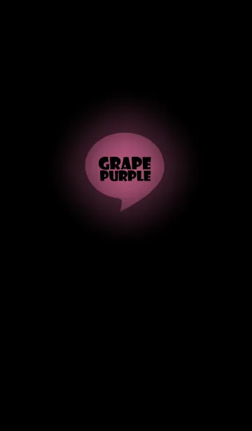 [LINE着せ替え] Grape Purple In Black Vr.4 (jp)の画像1
