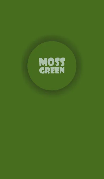 [LINE着せ替え] Love Moss Green Button V.2 (jp)の画像1