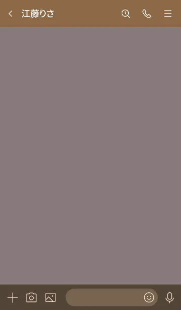 [LINE着せ替え] 大人のシンプルハート =darkgray=の画像3