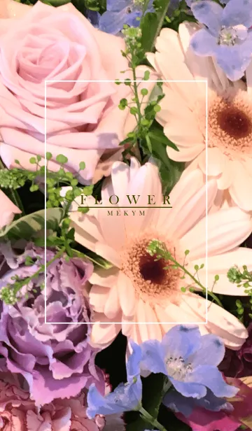 FLOWER -beautiful- 24の着せ替えメイン画像