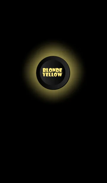 [LINE着せ替え] Blonde Yellow Button In Black V.2 (jp)の画像1