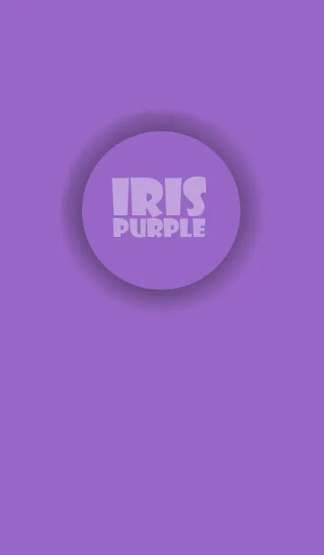 [LINE着せ替え] Love Iris Purple Button V.2 (jp)の画像1