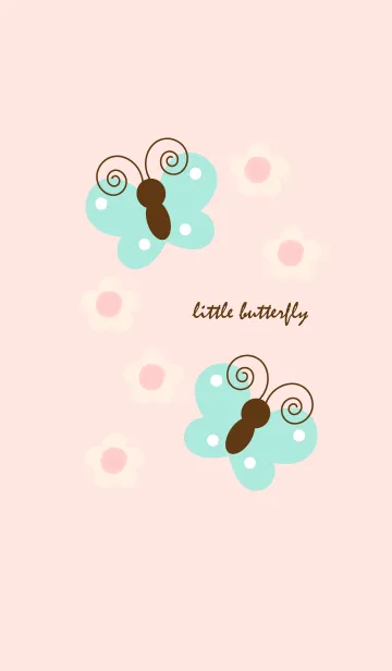 [LINE着せ替え] vintage butterfly theme 39の画像1