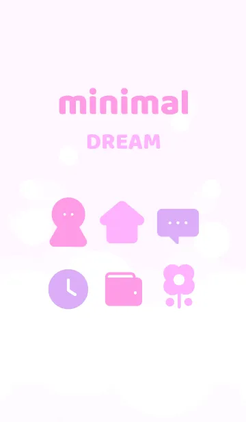 [LINE着せ替え] minimal dreamの画像1