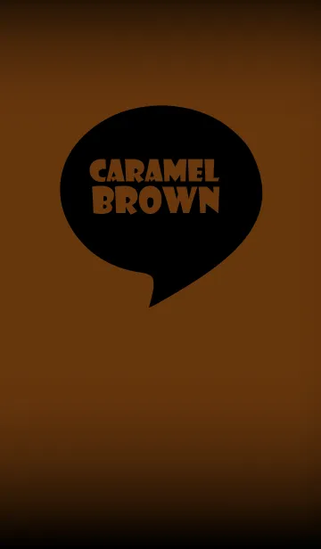 [LINE着せ替え] Caramel Brown & Black Vr.4 (jp)の画像1