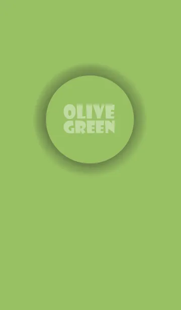 [LINE着せ替え] Love Olive Green Button V.2 (jp)の画像1