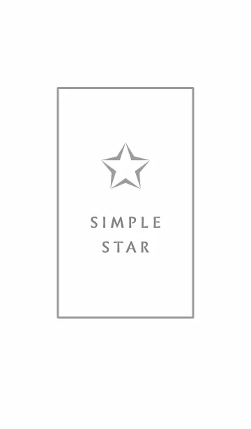 [LINE着せ替え] シンプルスター 13の画像1