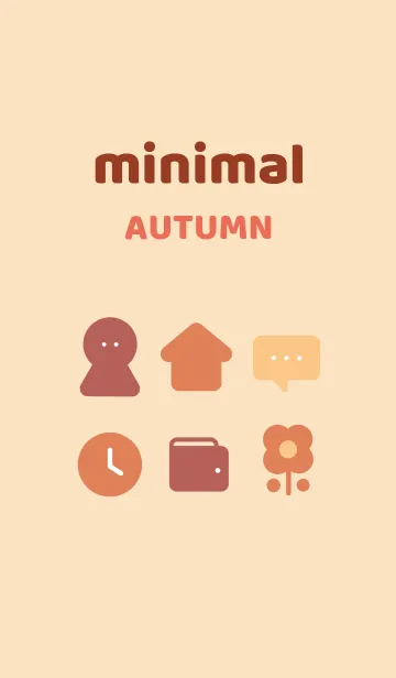 [LINE着せ替え] minimal autumnの画像1