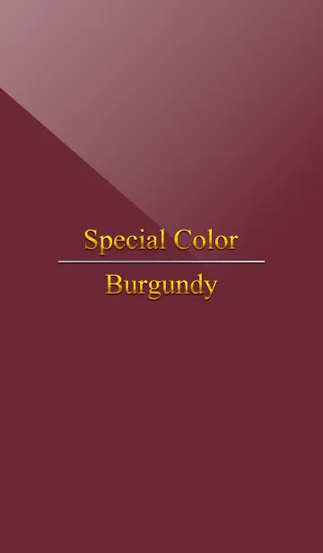 [LINE着せ替え] Special Color Burgundyの画像1