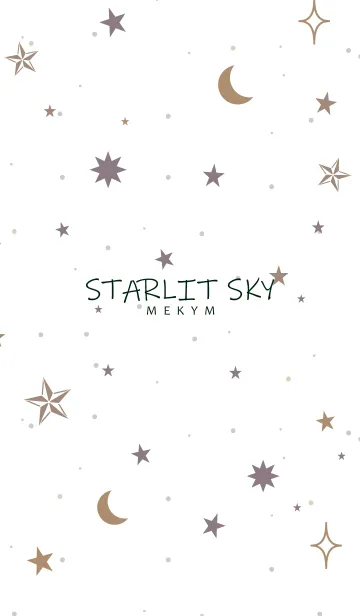 [LINE着せ替え] STARLIT SKY -MEKYM- 26の画像1