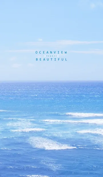 [LINE着せ替え] Oceanview Hwaii 3.の画像1