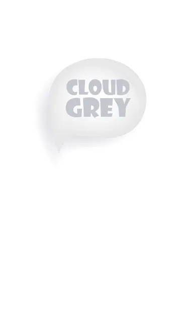 [LINE着せ替え] Cloud Grey & White Vr.1 (jp)の画像1