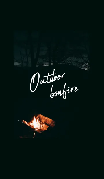 [LINE着せ替え] Outdoor_Bonfire_2の画像1