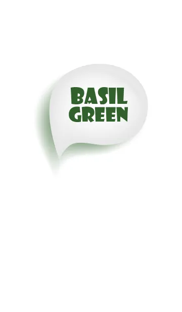 [LINE着せ替え] Basil Green & White Vr.1 (jp)の画像1