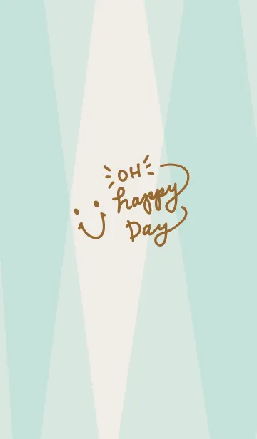 [LINE着せ替え] 色面構成 緑 スマイル9の画像1