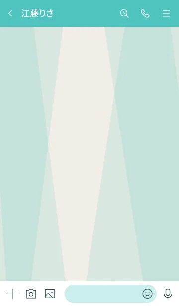 [LINE着せ替え] 色面構成 緑 スマイル9の画像3