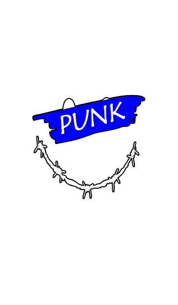 [LINE着せ替え] パンク スマイル 13の画像1