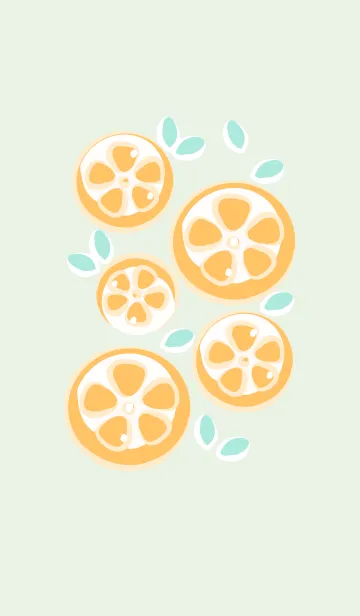 [LINE着せ替え] Sliced lemon theme 42の画像1