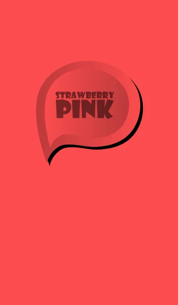 [LINE着せ替え] Strawberry Pink Button (jp)の画像1