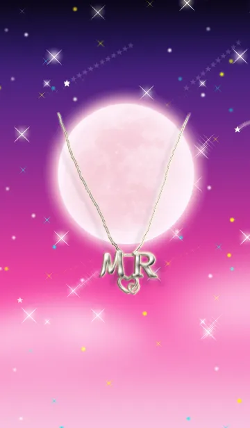 イニシャル M&R(ストロベリームーン)の着せ替えメイン画像
