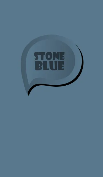 [LINE着せ替え] Stone Blue Button (jp)の画像1