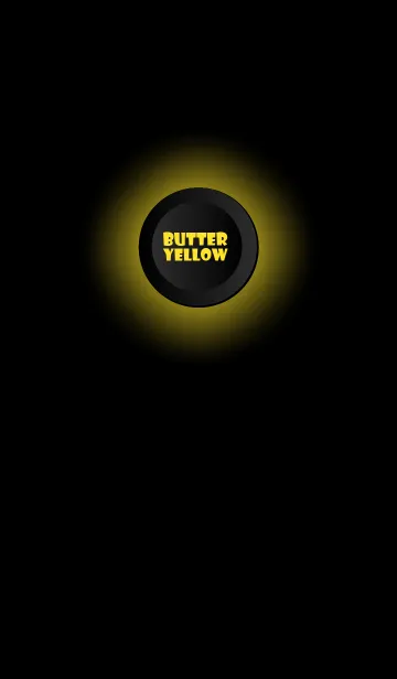 [LINE着せ替え] Butter Yellow Button In Black V.2 (jp)の画像1