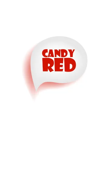 [LINE着せ替え] Candy Red & White Vr.1 (jp)の画像1