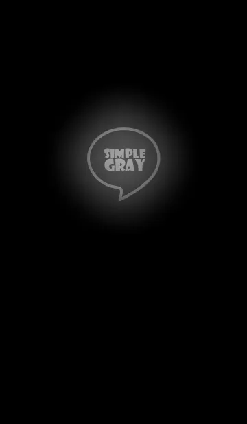 [LINE着せ替え] Grey Neon Theme Vr.4 (jp)の画像1