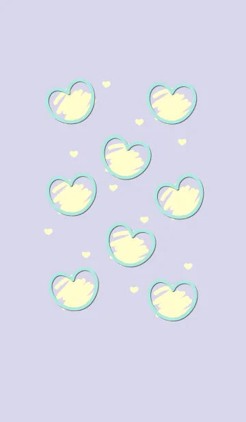 [LINE着せ替え] Sweet mini heart 74の画像1