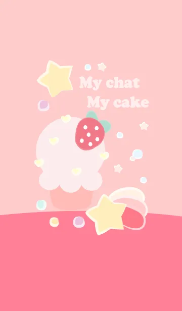 [LINE着せ替え] My chat my cake 9の画像1