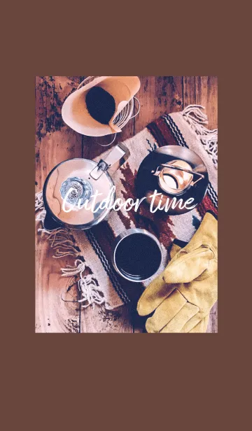 [LINE着せ替え] Outdoor_timeの画像1