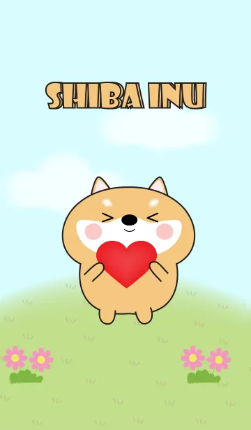 [LINE着せ替え] My Cute Shiba Inu Theme (jp)の画像1