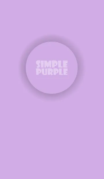 [LINE着せ替え] Love Purple Button V.2 (jp)の画像1