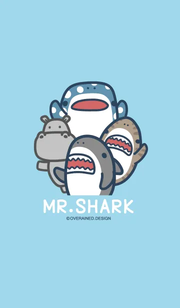 [LINE着せ替え] Mr. Shark 4.0 +の画像1